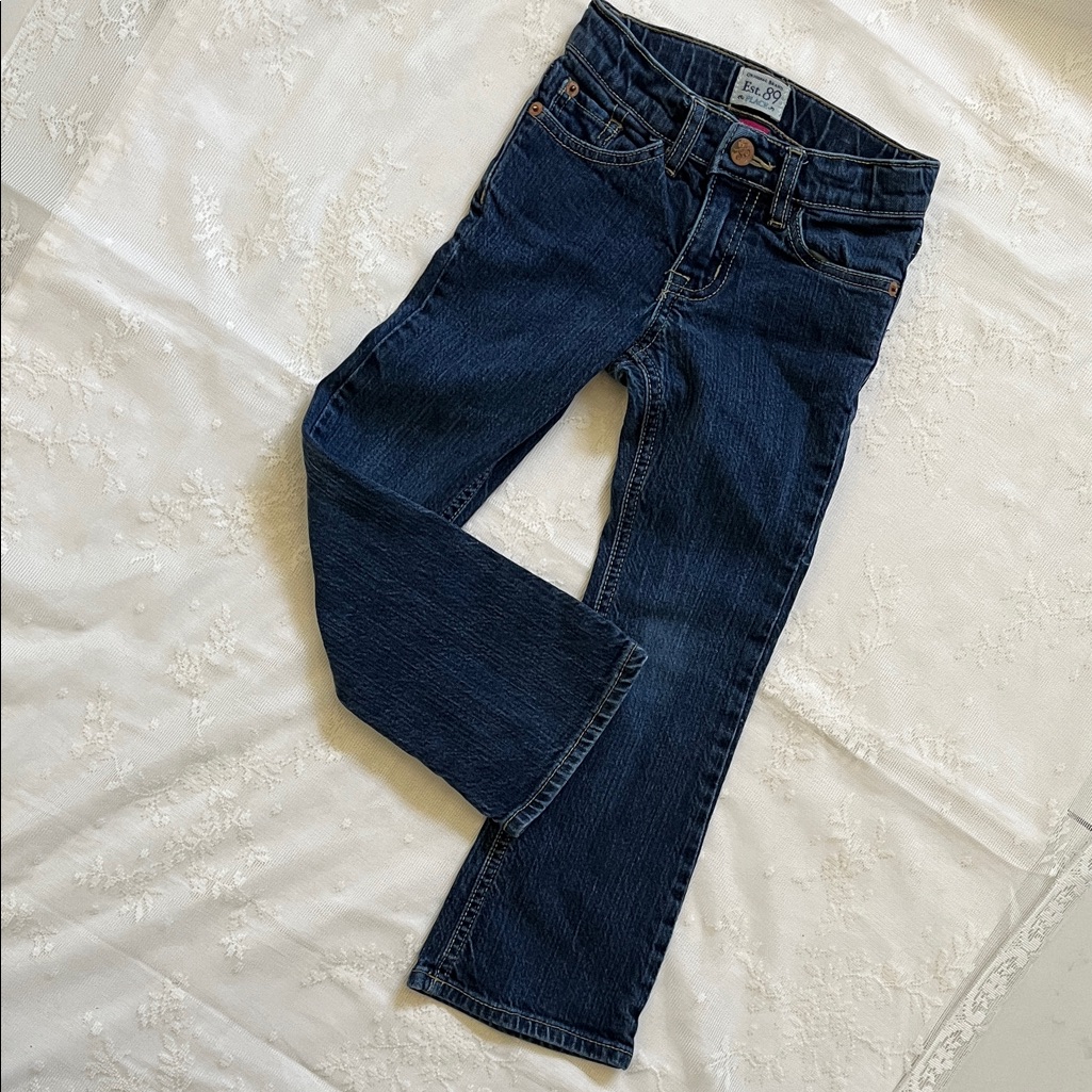 Place Dark Indigo Boot Cut Jeans Stretch